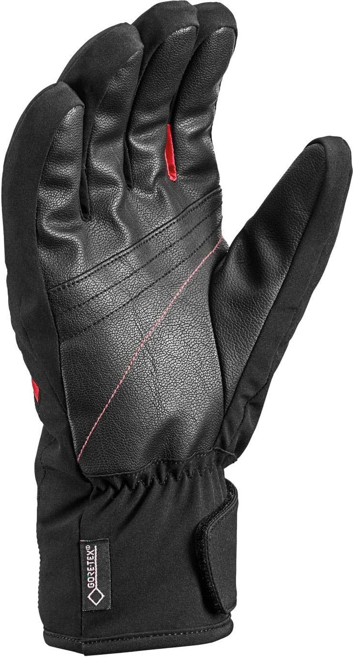 LEKI Unisex-Adult Sports Skistock, Black-Red,