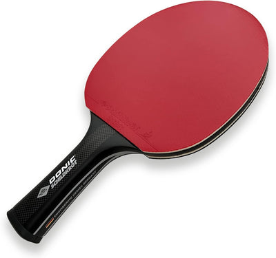 Donic-Schildkröt Carbon Tischtennisschläger CarboTec 3000, One-Piece Konstruktion, Schwarz