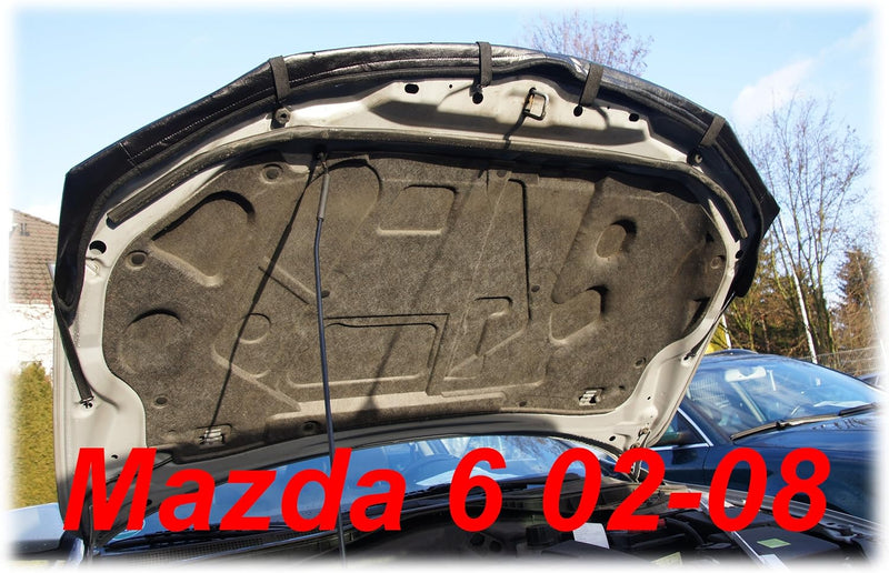 AB-00105 AUTO-BRA kompatibel mit Mazda 6 Bj. 2002-2008 Haubenbra Steinschlagschutz Tuning Bonnet Bra