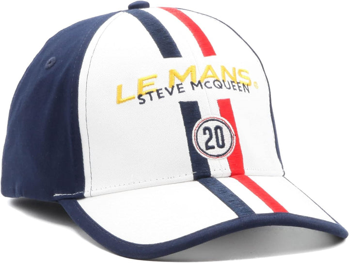 Generisch Le Mans Steve McQueen Racing 20 2-Tone Cap
