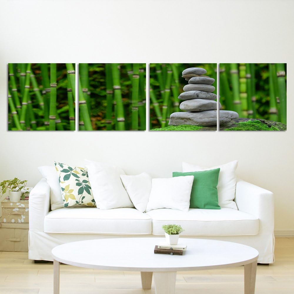 Feeby. Wandbild - 4 Teile - Panoramabild, Deco Bild, gedrucktes Bild, Deco Panel, Bild, 240x60 cm, Z
