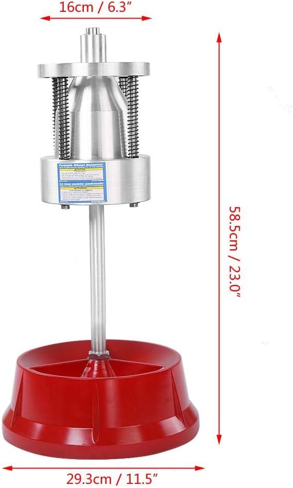 Auswuchtmaschine, tragbare Radnaben für PKW und LKW Reifenwuchtmaschine Bubble Level Heavy Duty Rim
