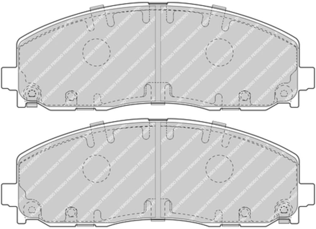 FERODO FDB4785 Bremsbeläge