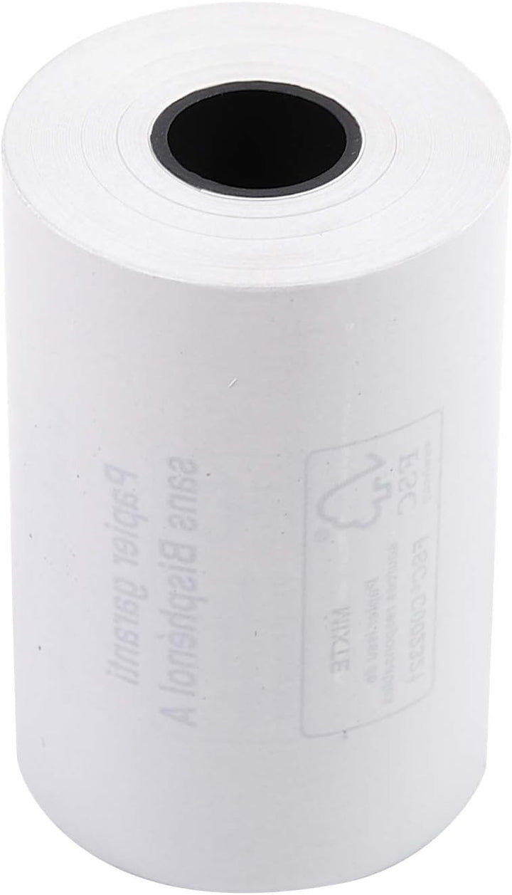 Exacompta 40349E 60er Pack Thermopapierrollen 1-lagig Breite: 57mm, Länge: 18m, Durchmesser Kern: 12