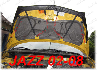 AB-00085 Auto-Bra kompatibel mit Honda Jazz - Fit GD Bj. 2002-2008 Haubenbra Steinschlagschutz Tunin