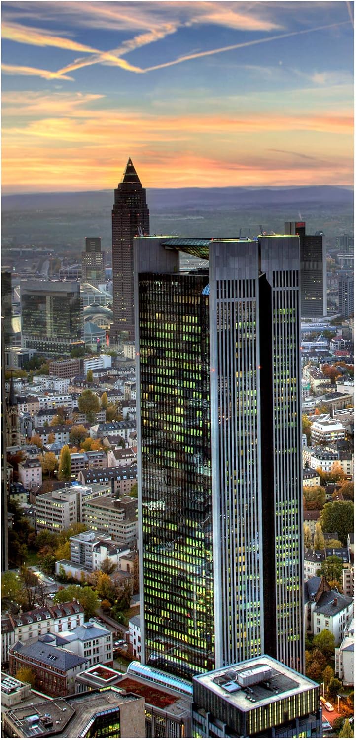 Bilderwelten Raumteiler MAINhattan 250x120cm inkl. transparenter Halterung 250x120cm incl. transpare