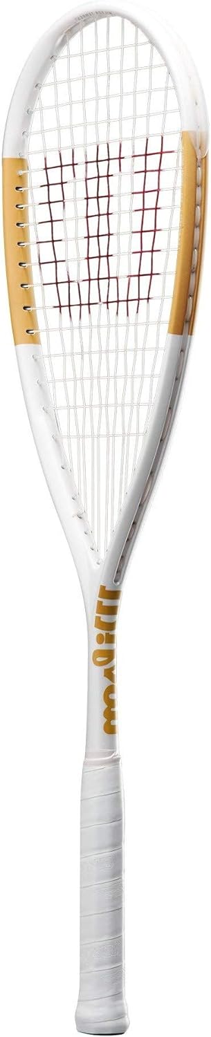 Wilson Badminton-Schläger Weiss/Gold Tempest Pro, Weiss/Gold Tempest Pro