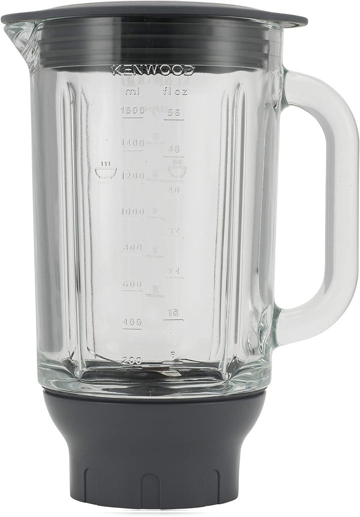 Kenwood KAH358GL Glas-Mixaufsatz (crushen, mixen, heisse Suppen, Küchenmaschinen-Zubehör, Geeignet f