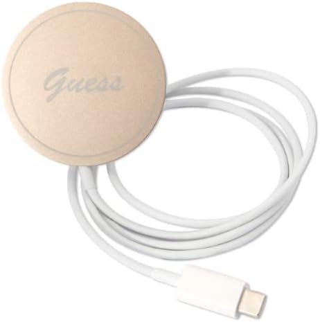 Guess Bündeln GUBPP14MH4EACSW Hülle und Ladegerät iPhone 14 Plus 6,7" braun Hard case 4G Print