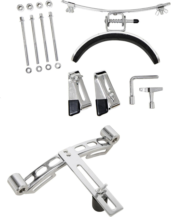 GEWA Marschtrommel, kleine Trommel 14x5" Stahlkessel verchromt kleine Trommel 14 x 5" verchromt / bl