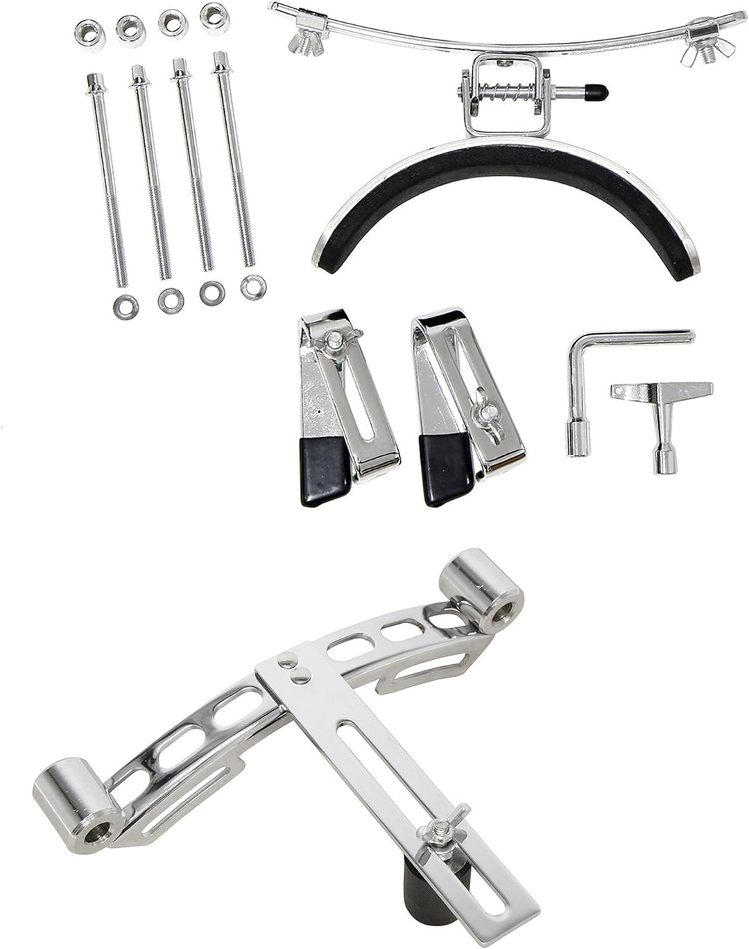 GEWA Marschtrommel, kleine Trommel 14x5" Stahlkessel verchromt kleine Trommel 14 x 5" verchromt / bl