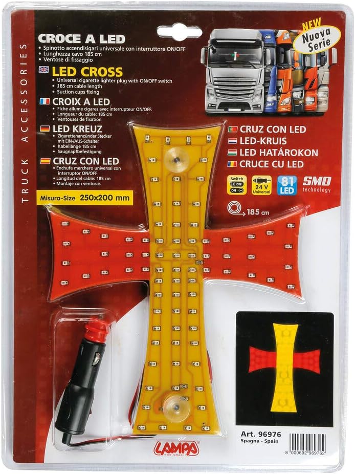 LAMPA 96976 LED Kreuz 24 V Spanien, Spanien