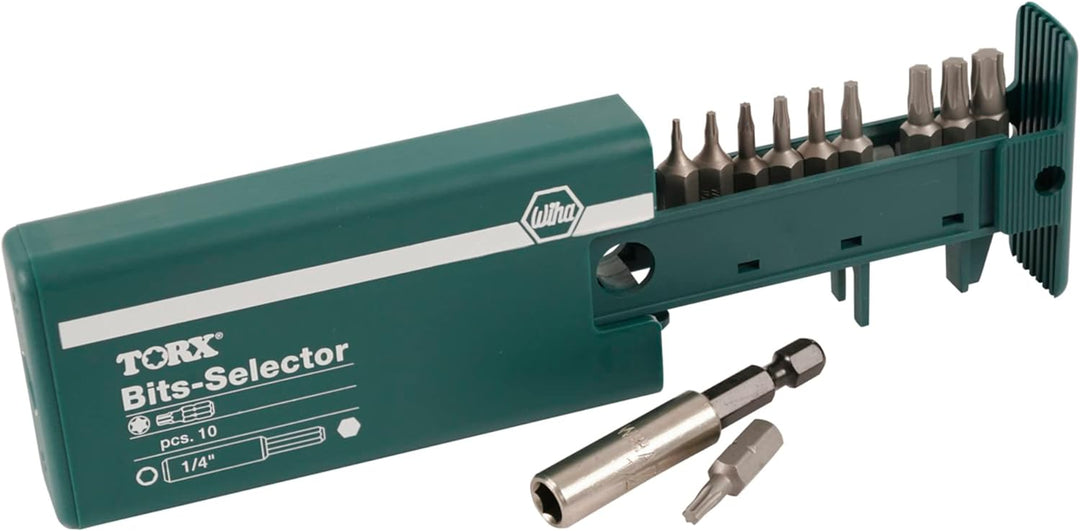 Wiha 79242 11 Stück Torx Bit Selector (T5-T30) One Size, One Size