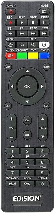 Edision argus piccollo 3in1 plus CI HD Triple Receiver(DVB-S2, DVB-C, DVB-T) schwarz