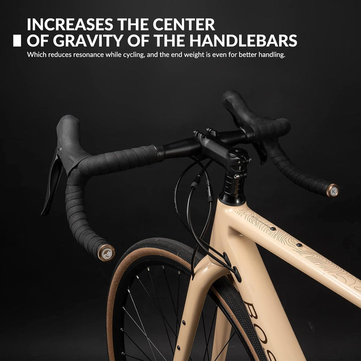 ROCKBROS Road-to-Sky Fahrrad Lenkerstopfen Endkappe Lenker Bar End Plugs aus Aluminiumlegierung 2 St