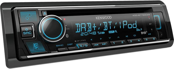 Kenwood KDC-BT730DAB CD-Receiver mit integriertem Bluetooth und DAB+ Radio