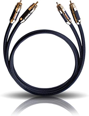 Oehlbach XXL Black Connection Master - State of The Art Cinch Audiokabel Set (Made in Germany, HPOCC