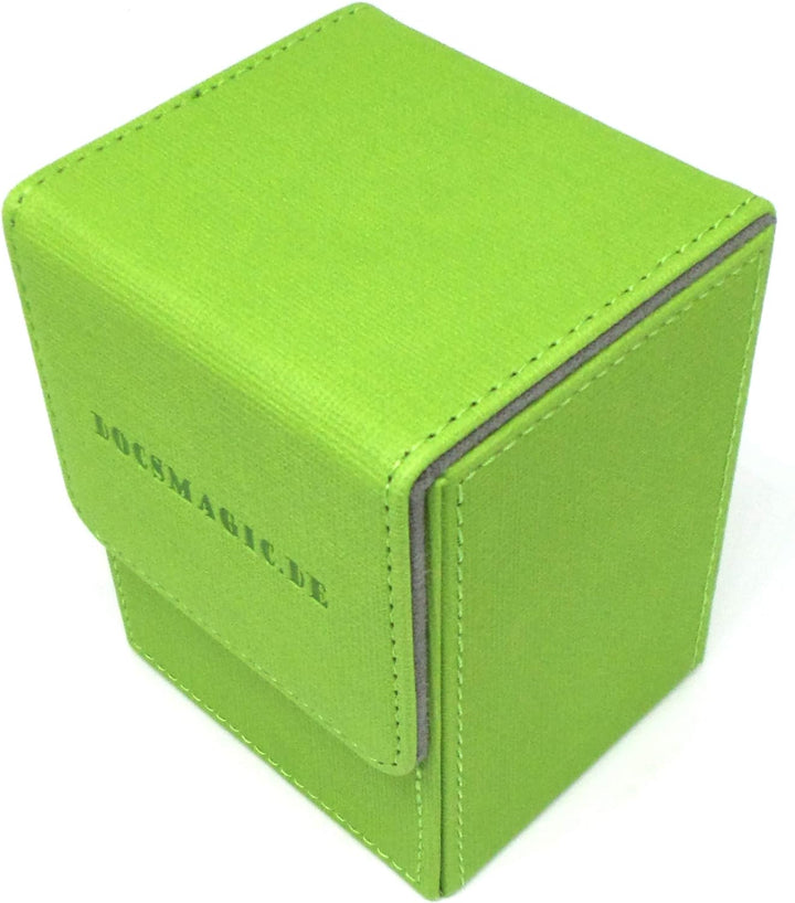 docsmagic.de Premium Magnetic Tray Long Box Light Green Small + 2 Flip Boxes - Hellgrün Small + 2 Fl