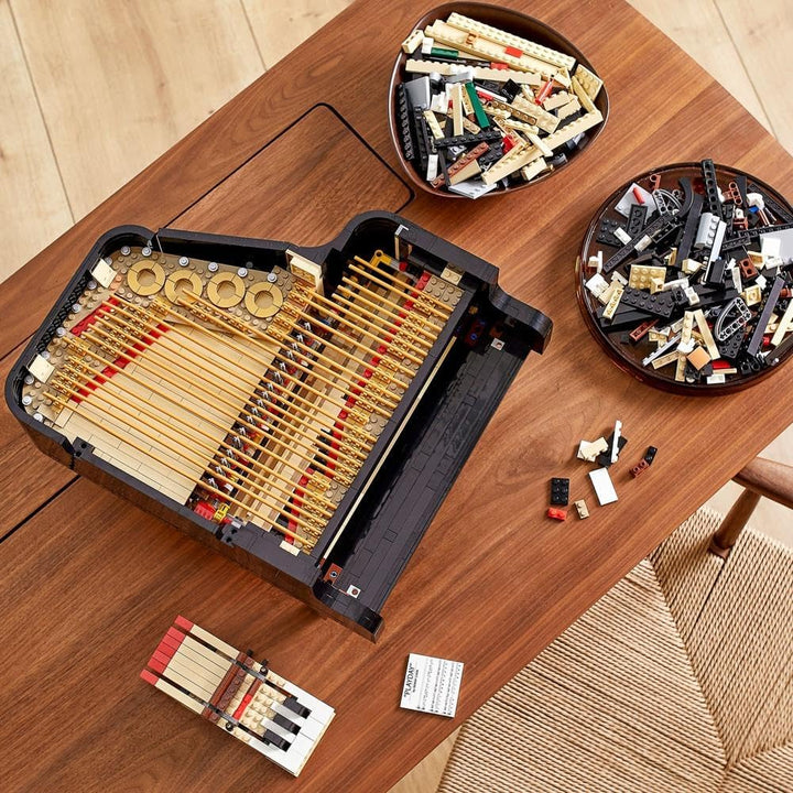 LEGO Ideas Grand Piano 21323 Model Building Kit, Build Your Own Playable Grand Piano, An Exciting DI