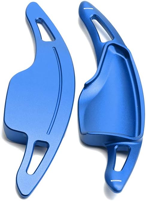 HIBEYO 2PCS Metall Ersatzsatz Lenkräder Schaltwippen für Chevy Chevrolet Camaro 2016-2019, C7 Corvet