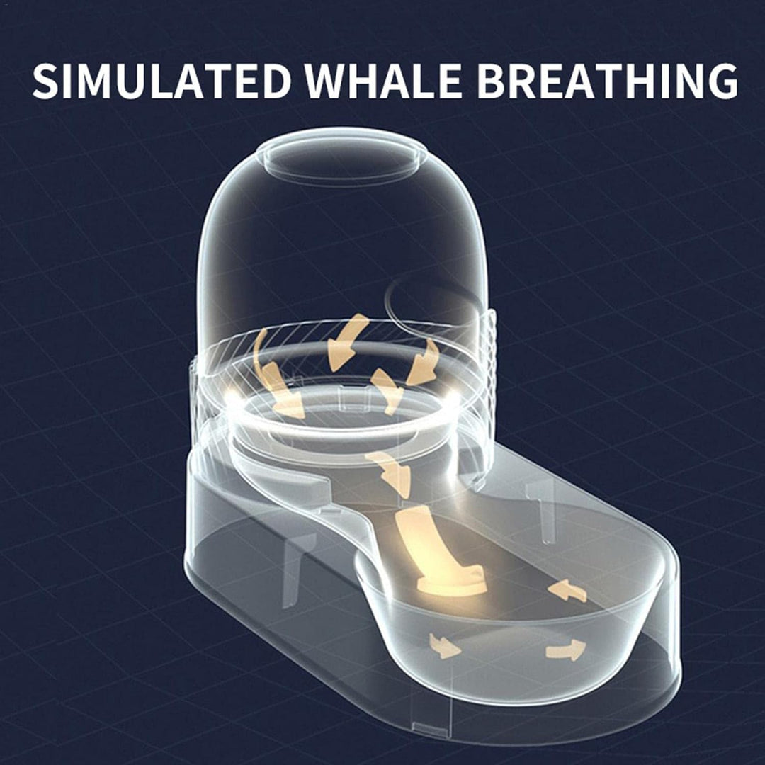 Futterspender Für Haustiere,Pets Cats Dogs Automatic Waterer and Food Feeder,Water Dispenser,Pet Aut