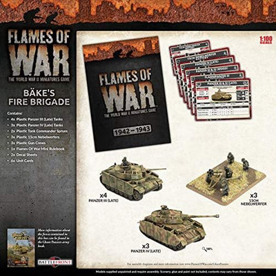 Flames of War - Mid War: German: Bake's Fire Brigade Army Box (GEAB17)