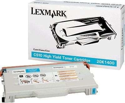 Lexmark 20K1400 - LEXMARK 20K1400 CYAN HY TONER CART