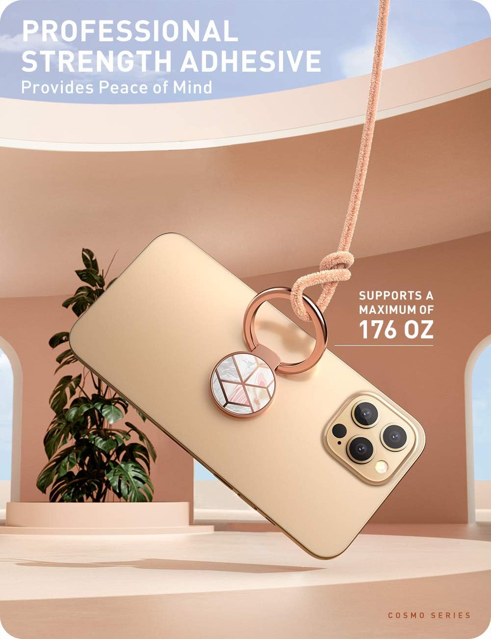 i-Blason Handy Ringhalter 360 ° Halterung Handy Halter Glitzer Handy Ständer Drehbar Handy Fingerhal