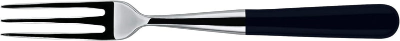 Alessi – lcd02/2R4 – 40, Tafelgabel 4 Zinken aus Edelstahl 18/10 poliert. Griff aus POM, schwarz.