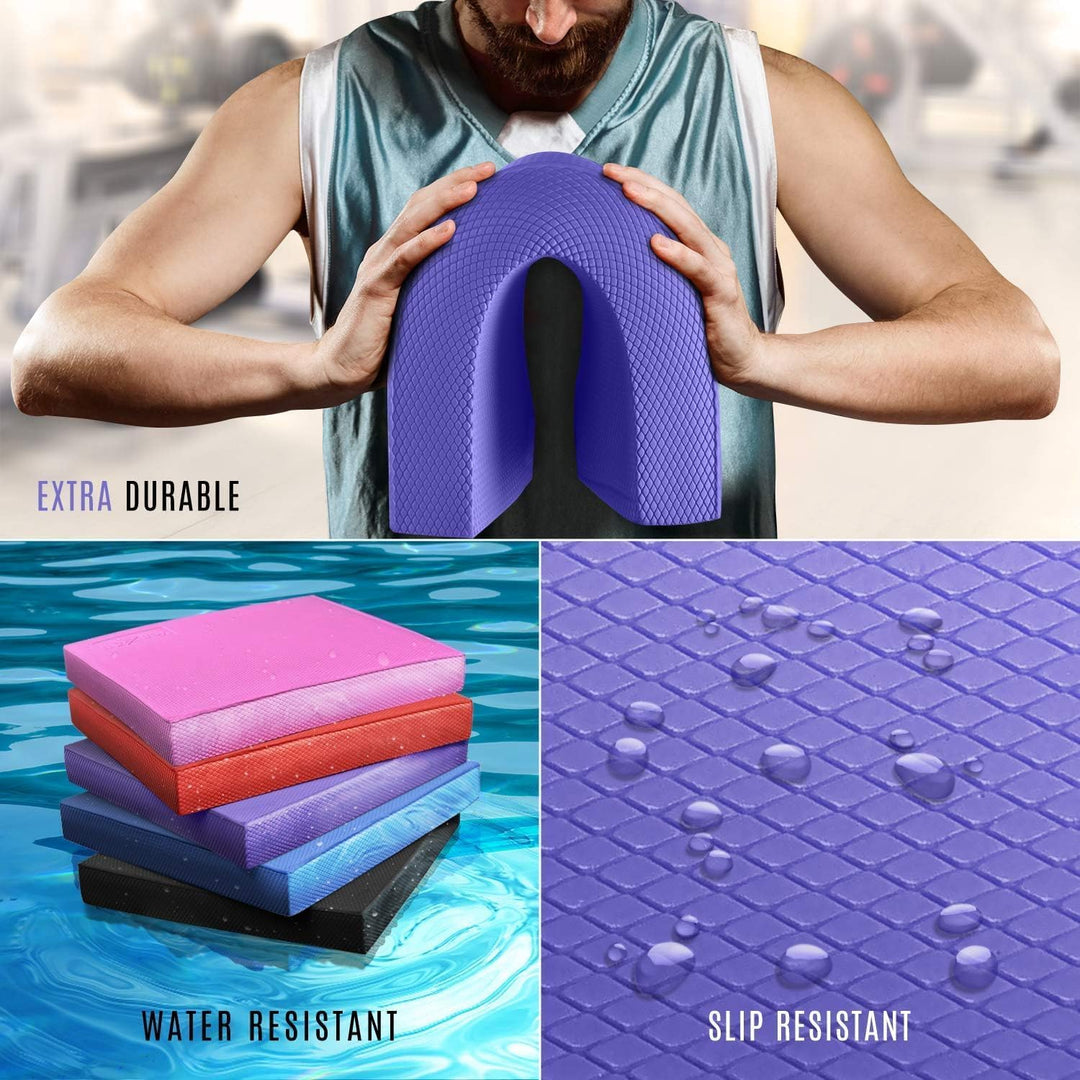 Yes4All Balance Pad L XL inkl, Bevorzugtes Balancekissen für Stabilität; Gleichgewichtskissen für Fi