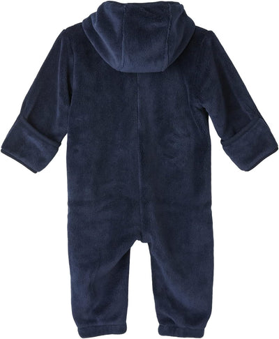 s.Oliver Unisex Baby Overall mit Kapuze 86 dark blue, 86 dark blue