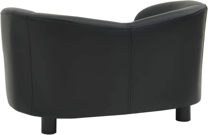 Tidyard Hundesofa Hundecouch Hundebett Haustiersofa Hundematte Hundesessel & -Sofas Sofa Schwarz 67x