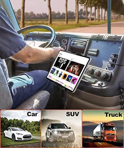 Oilcan Sitzschiene Autohalterung Tablet Halterung, LKW Van Bolzen Tablet Handyhalter mit Schwanenhal