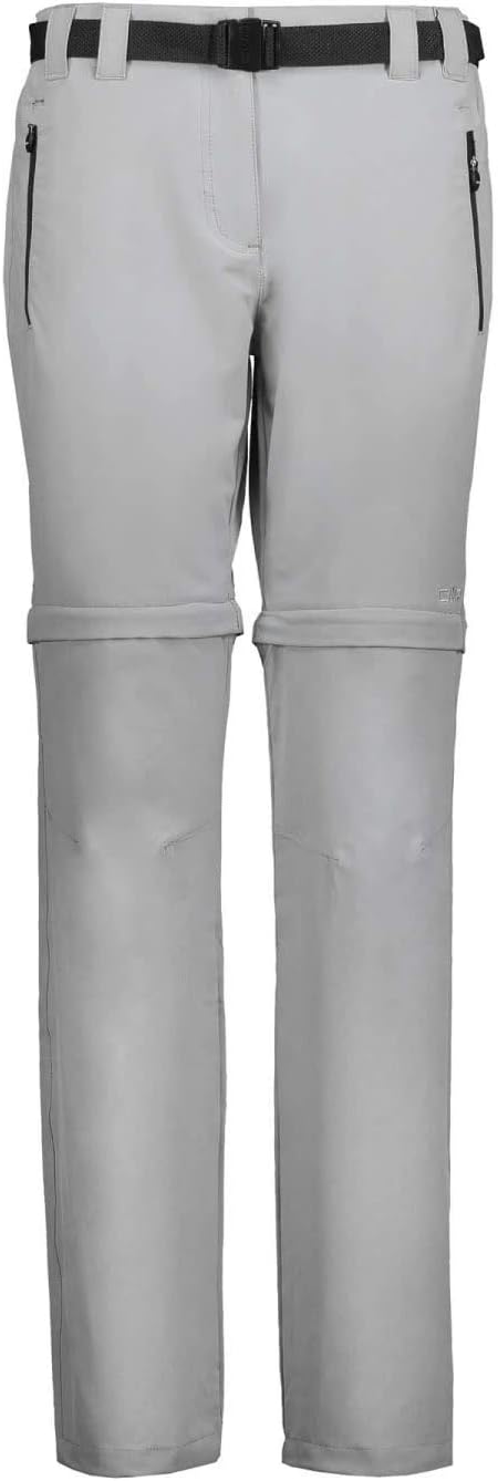 CMP Damen 3T51446_u716_48 Zip Off Hose, grau