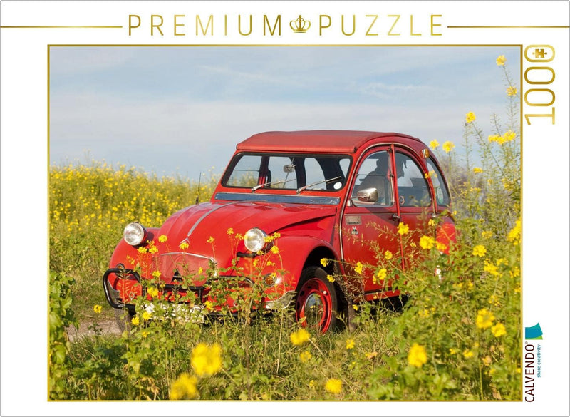 CALVENDO Puzzle Ente im Glebsenf 1000 Teile Lege-Grösse 64 x 48 cm Foto-Puzzle Bild von Meike Bölts,