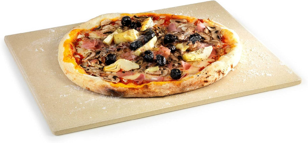 Pizzastein feuerfeste Keramik 1,2 cm dick passend für Grill Siesta & Quisson