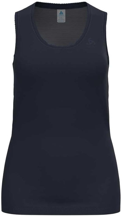 Odlo Damen Active F-Dry Light Eco_141291 Funktionsunterwäsche Tanktop (1er Pack) XS Dark Sapphire, X