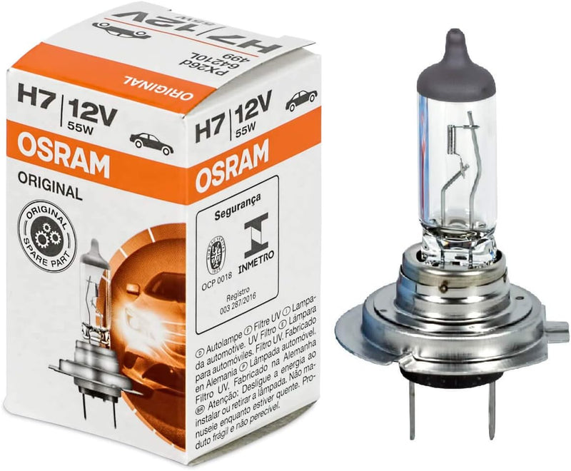 Osram 64210L-BD Original Line, H7, Longlife, Halogen-Scheinwerferlampe, 12V, 10er Pack 10x H7 ORIGIN