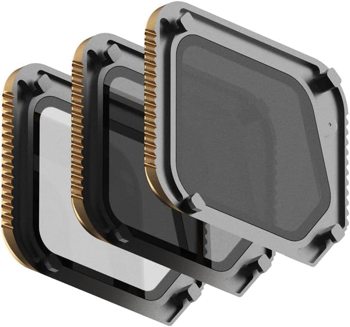 PolarPro - DJI Mavic 3 - Classic - Shutter - ND8 + ND16 + ND32 (3er-Pack) - Leichtgewicht - Gimbal-O