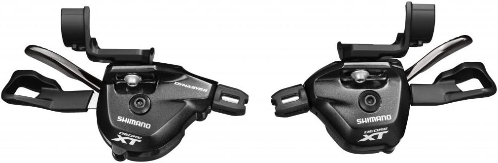 Shimano Deore XT SL-M8000 Schalthebelset 2/3x11-fach schwarz Ausführung I-Spec II 2016 Schalthebel S