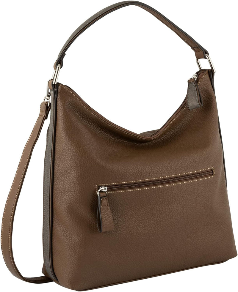 Gabor bags Anina Damen Hobo Bag Schultertasche Nougat, Nougat