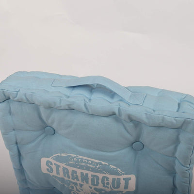 Strandgut07 Sitzkissen, 40 x 40 cm, Hellblau 40 x 40 cm Hellblau, 40 x 40 cm Hellblau