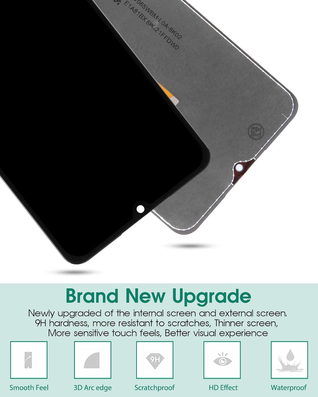 Für Samsung A12 Nacho Bildschirm Ersatz für Galaxy A12 Nacho LCD Bildschirm für Galaxy A127 Display