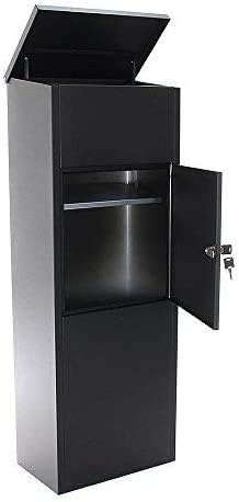 RAL7016 Paketbox Paketkasten XXL Anthrazitgrau Matt Paketbriefkasten Postbox abschliessbar 895x395x2