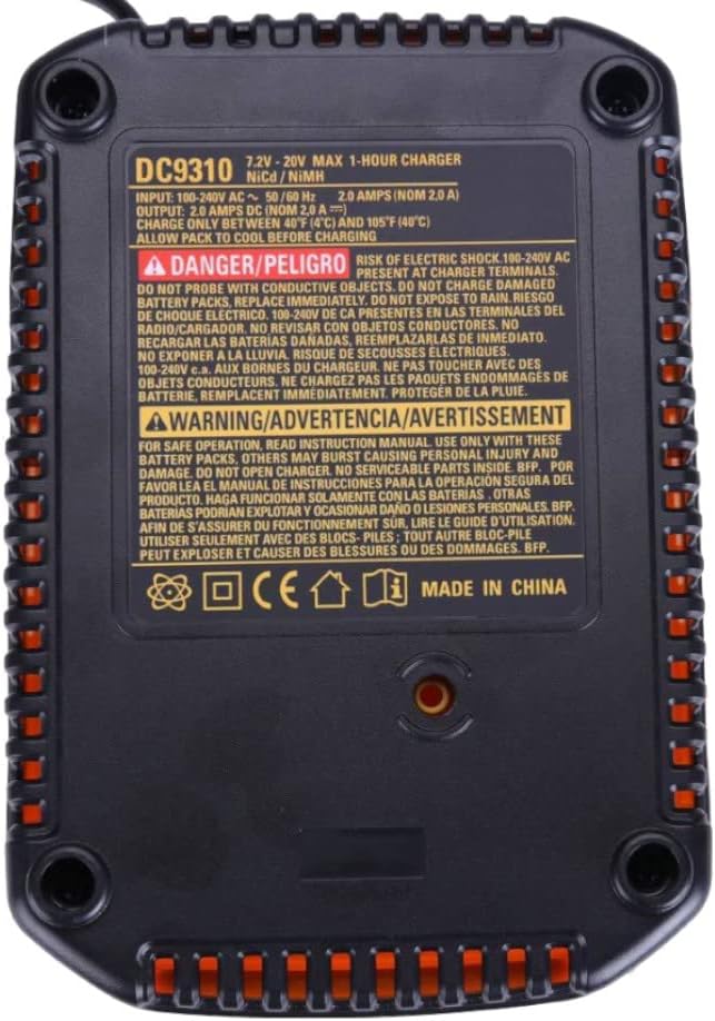 Werkzeug Akku Ladegerät 7,2V-18V Ladestation für Ni-MH Ni-Cd Akkus 7,2V 12V 14,4V 18V ersetzt Dewalt