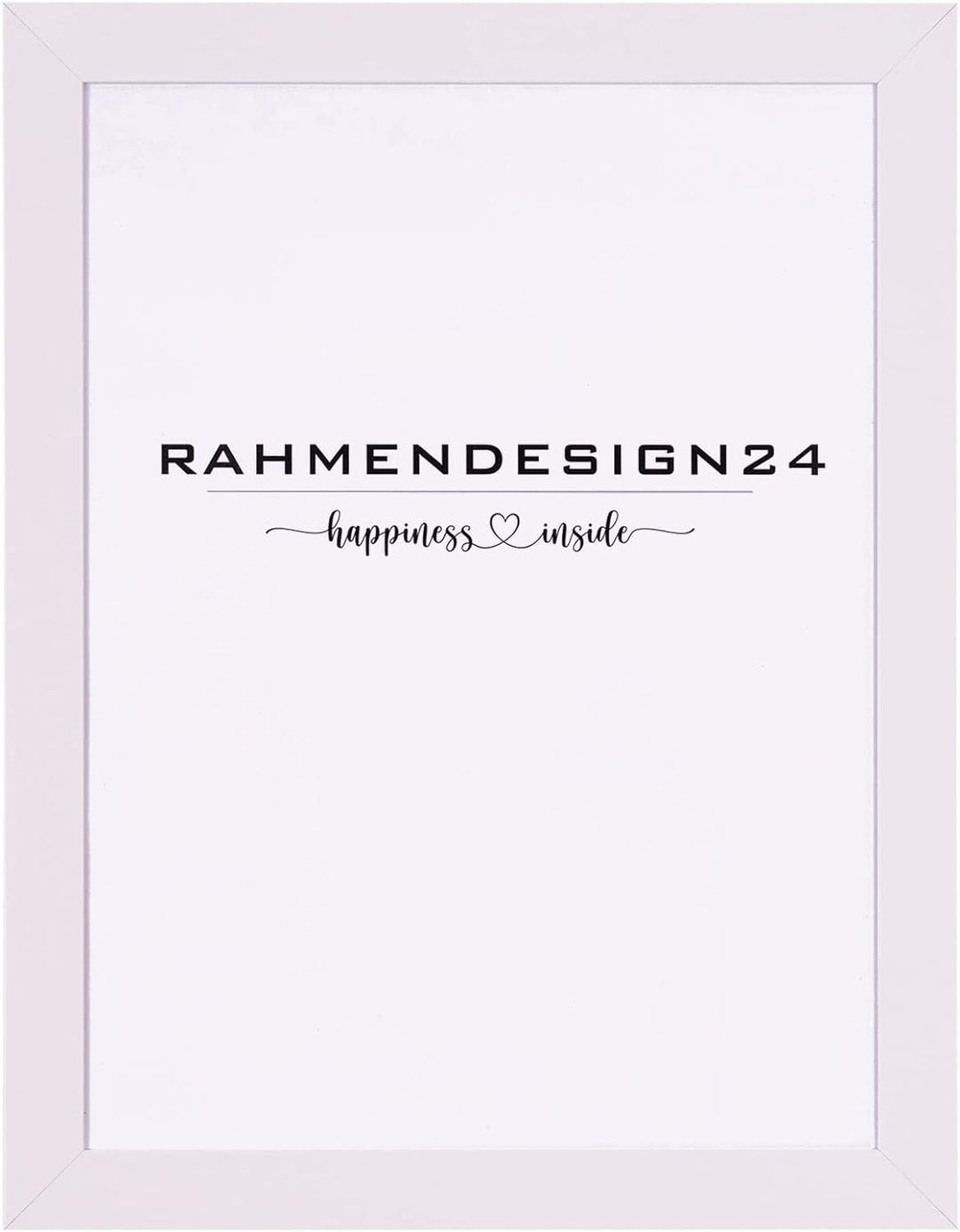 Rahmendesign24 Bilderrahmen Tokio 45x60 (POSTERFORMAT) WEIss (hochglanz) Fotorahmen, Wechselrahmen,