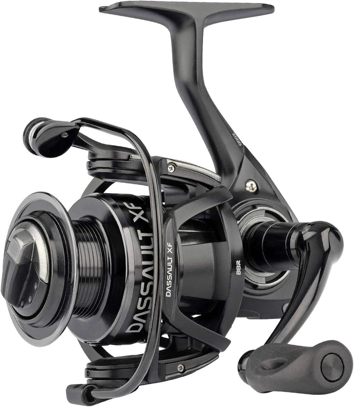 Spro XF Dassault 4000 Stationärrolle, Angelrolle zum Hechtangeln, Hechtrolle zum Spinnfischen, Rolle