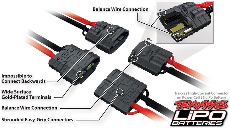 Traxxas Modellbau-Akkupack (LiPo) 11.1V 1400 mAh Zellen-Zahl: 3 25 C Box Hardcase iD