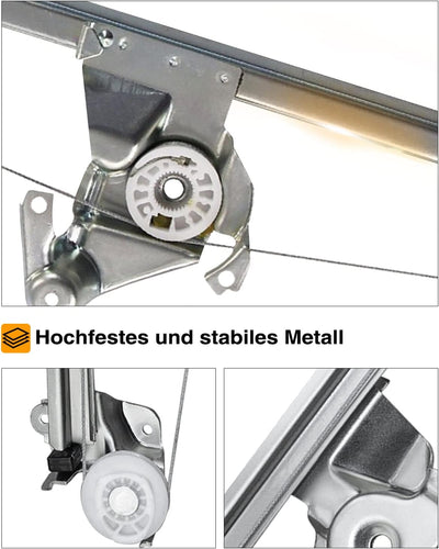 Frankberg Fensterheber Hinten Rechts Kompatibel mit E-Klasse W210 S210 Stufenheck Kombi 1995-2003 21