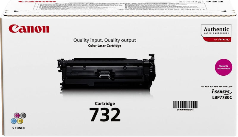 Canon 732M Laser-Kartusche 6400 Seiten Magenta – Tonerkartuschen (Laserkartusche, 6400 Seiten, Magen